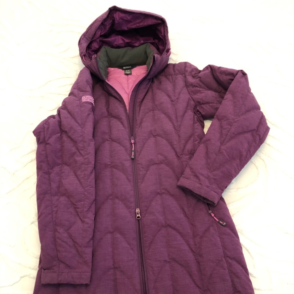 EUC Outdoor Research Down Parka Jacket - M